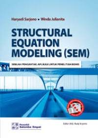 Image of Structural equation modeling (SEM):sebuah pengantar, aplikasi untuk penelitian bisnis