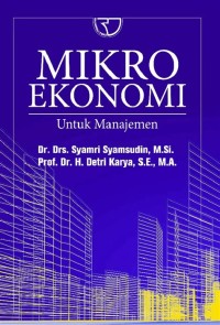 Image of Mikroekonomi :Untuk Manajemen