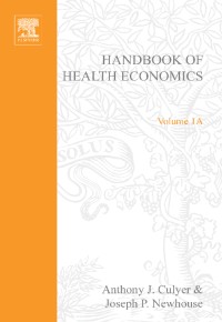 Image of Handbook of health economics