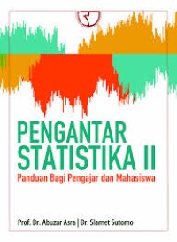 Image of Pengantar Statistika II:panduan bagi pengajar dan mahasiswa