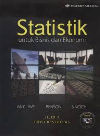 Image of Statistik untuk bisnis dan ekonomi. Edisi kesebelas. Jilid 1
