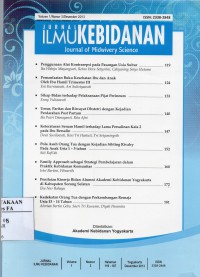 Image of Jurnal Ilmu Kebidanan