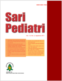 Image of Jurnal Sari Pediatri Vol 19 no 2 Agustus 2017