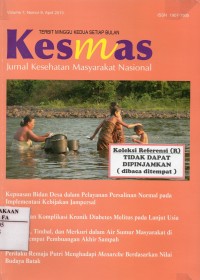 Image of Jurnal Kesehatan Masyarakat Nasional Vol. 7 No. 9, April 2013