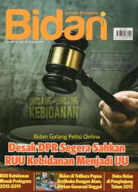 Image of Bidan Tahun ke-XII edisi 112 Desember 2015