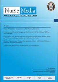 Image of Nurse Media: Journal of  Nursing Vol. 7 No. 1 June 2017