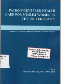 Image of Proceedings : Patient-centered health care for muslim women in the united states