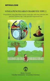 Image of Upaya Pencegahan Diabetes Tipe 2