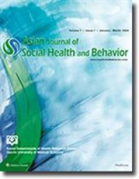 Image of ​Asian Journal of Social Health and Behavior: Volume 5 Issue 2 Apr-Jun 2022