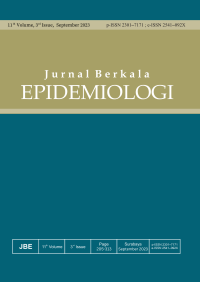 Image of Jurnal Epidemologi : Vol. 11 No 3 September 2023