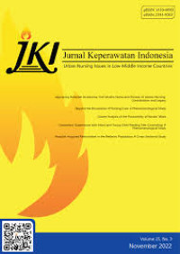 Image of Jurnal Keperawatan Indonesia Vol. 27 No. 3 (2024)