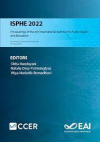 Image of Proceedings of the 6th International Seminar on Public Health and Education ISPHE 2022