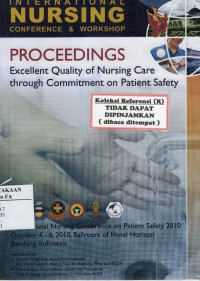 Image of Proceedings : Excellent quality of Nursing care through commitment on patient safety