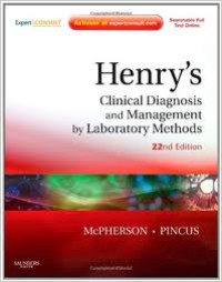 Image of Henry's Clinical Diagnosis and Management by Lab Methods