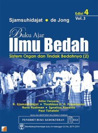 Image of Buku Ajar Ilmu Bedah Vol. 3