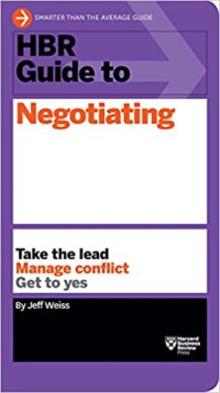 Image of HBR guide to negotiating