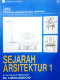 Image of SEJARAH ARSITEKTUR 1