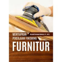 Image of Menyiapkan Pekerjaan Finishing Furnitur